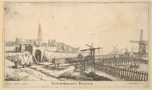 La porte de Zaagmolen, 17ème siècle
