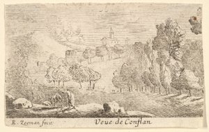 Vue de Conflans - Reinier Zeeman