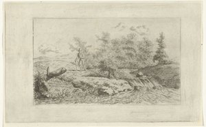 Homme près d