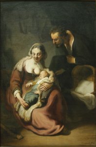 La Sainte Famille - Rembrandt