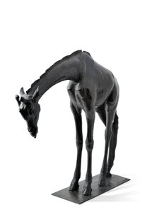Grande girafe avec tête baissée, modelée 1909-10, coulée avant 1913 - Rembrandt Bugatti