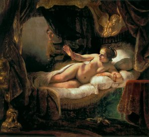 Danaé - Rembrandt van Rijn