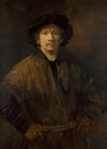 Grand autoportrait - Rembrandt van Rijn