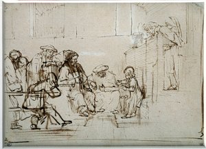 Enfant Jésus avec les docteurs