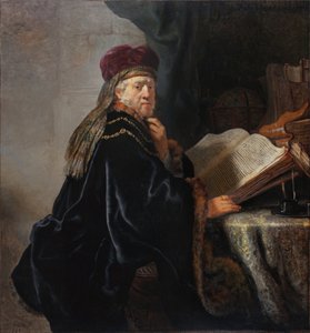 Érudit dans son étude