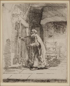 La Cécité de Tobit : la grande planche - Rembrandt van Rijn
