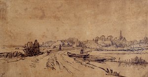 Vue de Sloten, vers 1650