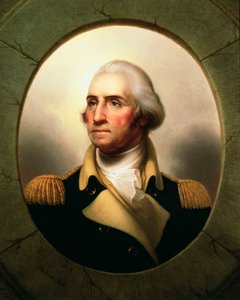 Portrait de George Washington au hublot - Rembrandt Peale