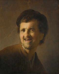 Jeune homme riant (buste)