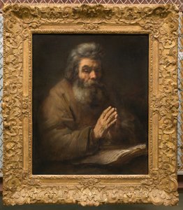 Un homme barbu portant un chapeau, vers 1655-1660