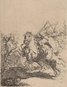 Combat de cavalerie, vers 1632