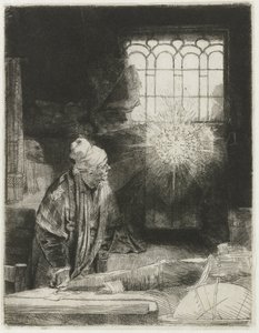 Un érudit dans son étude - Rembrandt van Rijn