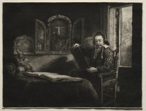 Abraham Francen, apothicaire - Rembrandt van Rijn