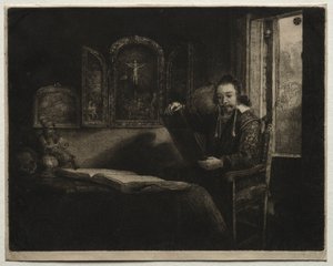 Abraham Francen, apothicaire, vers 1657
