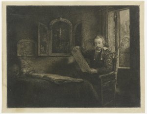 Abraham Francen, apothicaire - Rembrandt van Rijn