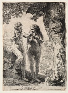 Adam et Ève - Rembrandt van Rijn