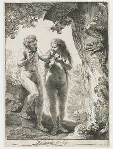 Adam et Ève - Rembrandt van Rijn