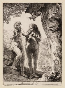 Adam et Eve - Rembrandt van Rijn