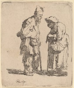Mendiant et Mendiante Conversant