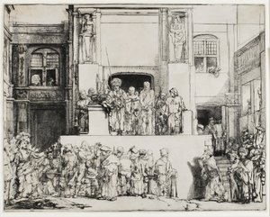 Christ présenté au peuple (Ecce Homo) - Rembrandt van Rijn