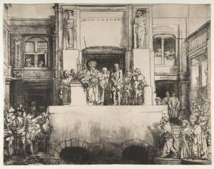 Le Christ présenté au peuple, 1655 - Rembrandt van Rijn