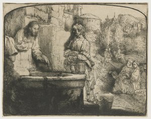 Christ et la femme de Samarie