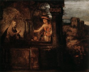 Le Christ et la femme de Samarie, 1659