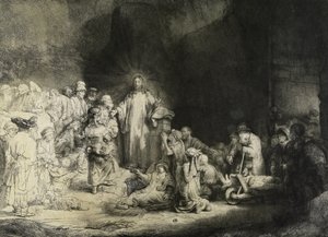 Christ guérissant les malades : la 