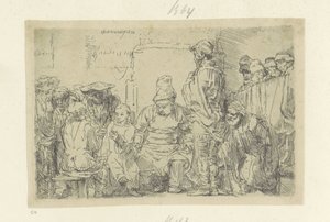 Christ et les scribes