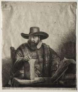Cornelis Claesz Anslo, prédicateur mennonite - Rembrandt van Rijn