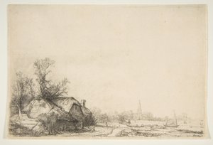 Cottage à côté d