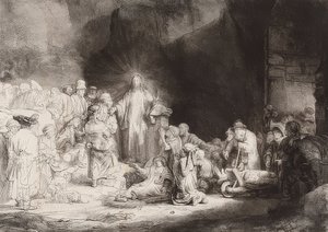 La feuille de cent florins - Rembrandt van Rijn