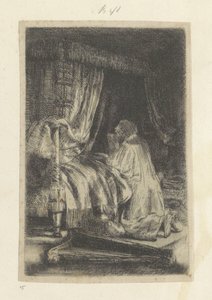 David en prière