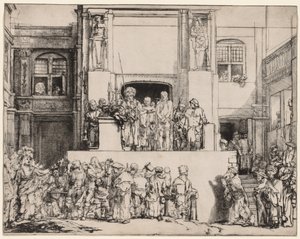 Ecce Homo. Christ présenté au peuple, 1655 - Rembrandt van Rijn