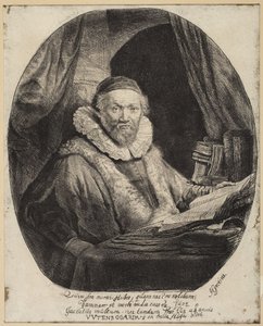 Jan Uytenbogaert, prédicateur des remonstrants - Rembrandt van Rijn