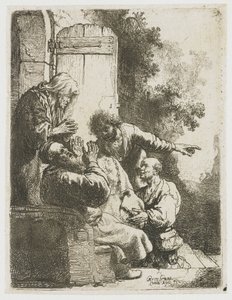 Le manteau de Joseph apporté à Jacob