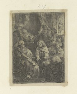 Joseph raconte ses rêves - Rembrandt van Rijn