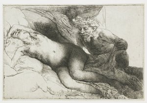 Jupiter et Antiope (la grande planche)