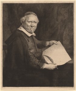 Lieven Willemsz van Coppenol: la grande plaque