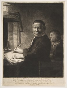 Lieven Willemsz van Coppenol avec son petit-fils, ca. 1658