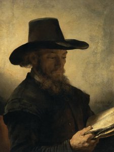 Homme lisant, c.1648