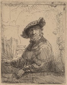 Homme dans une tonnelle, 1642