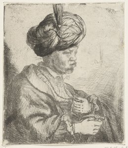 Homme avec turban