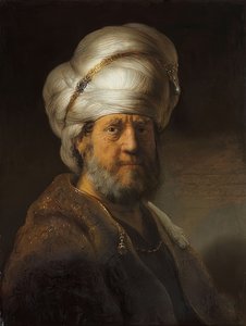 Homme en costume oriental. 1635