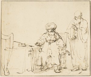 Nathan Réprimandant David, c.1652-53