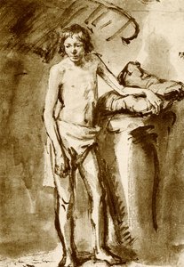 Dessin de nu pour un jeune homme