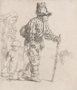 Famille de paysans en vadrouille, c. 1652