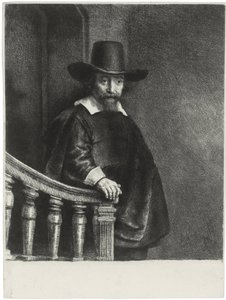 Portrait du docteur Ephraim Bueno - Rembrandt van Rijn