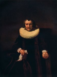 Portrait de Margaretha de Geer, épouse de Jacob Trip, vers 1661 - Rembrandt van Rijn