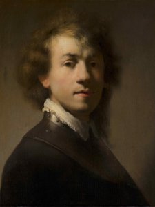 Portrait de Rembrandt avec un gorgerin - Rembrandt van Rijn